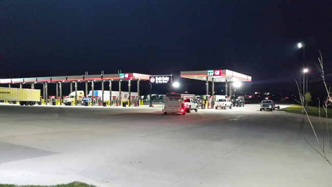 QuikTripTravelCenter-Weatherford, TX-FuelIslands-TrucksJI.jpg